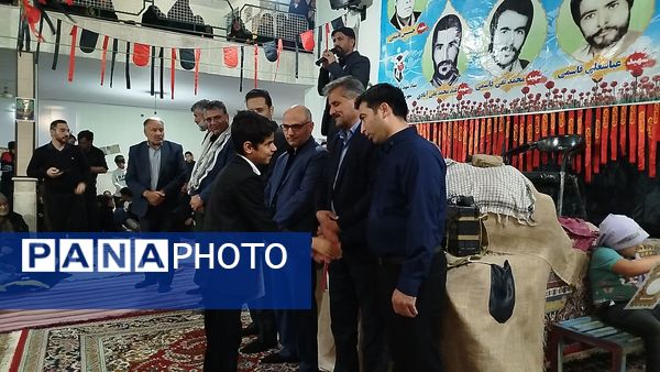 یادواره شهدا در روستای قاسمی نیشابور