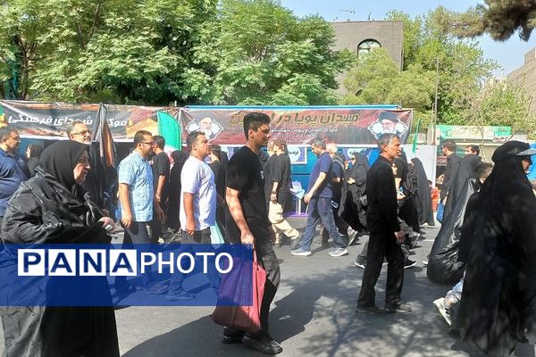 برپایی موکب میدان پویای اربعین