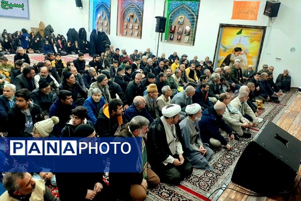 مراسم پنجمین سالگرد شهادت سردار سلیمانی در ناحیه سپاه سملقان