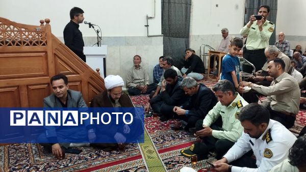 برگزاری مراسم ارتحال امام خمینی ره در خلیل آباد 