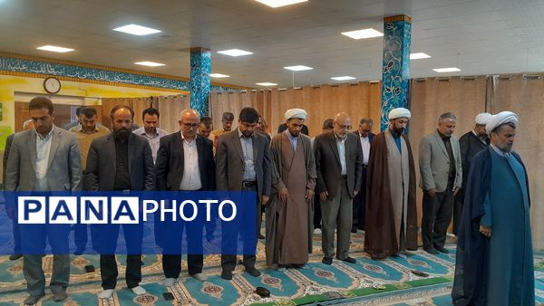 مراسم سالگرد شهادت آیت‌الله رئیسی در اداره‌کل آموزش‌وپرورش استان البرز 