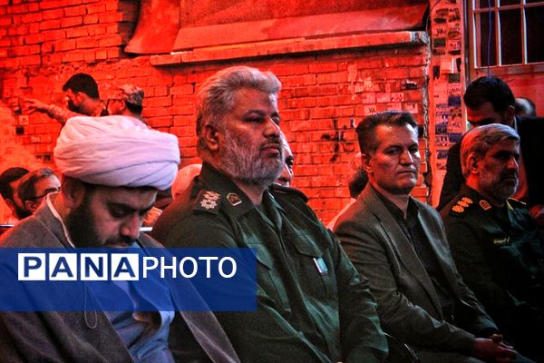 یادواره شهدای دفاع مقدس در مسجد قمربنی‌هاشم باقرشهر