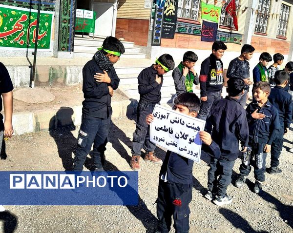 هیات دانش‌آموزی نوگلان فاطمی روستای نمرور