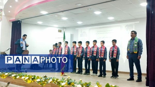 بازدید دوره‌ای مسئولان سازمان دانش‌آموزی استان خراسان رضوی از خلیل‌آباد