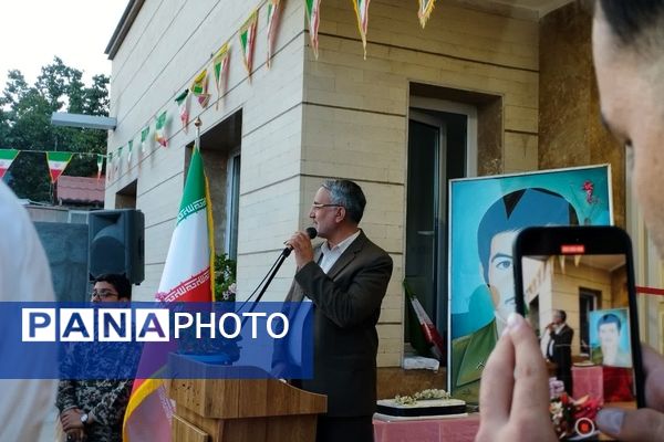 افتتاح و بهره‌برداری از دبستان شهید محمود تقی زاده روستای ون