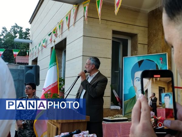 افتتاح و بهره‌برداری از دبستان شهید محمود تقی زاده روستای ون