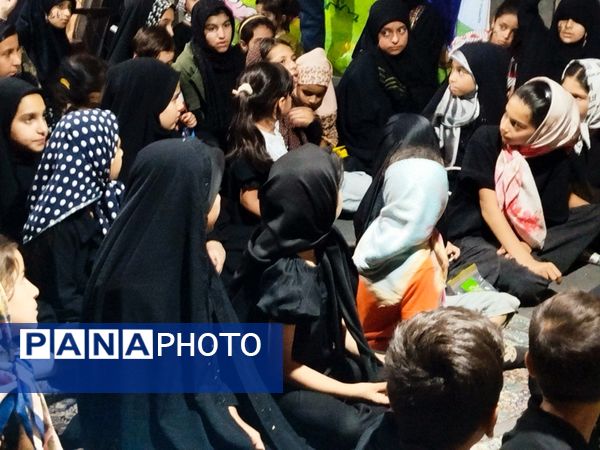 کودکان حسینی در موکب غنچه‌های حضرت علی اکبر(ع)