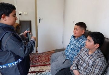 آموزش خبرنگاری توسط دانش‌آموز خبرنگار پانا در «پویش چله خدمت»
