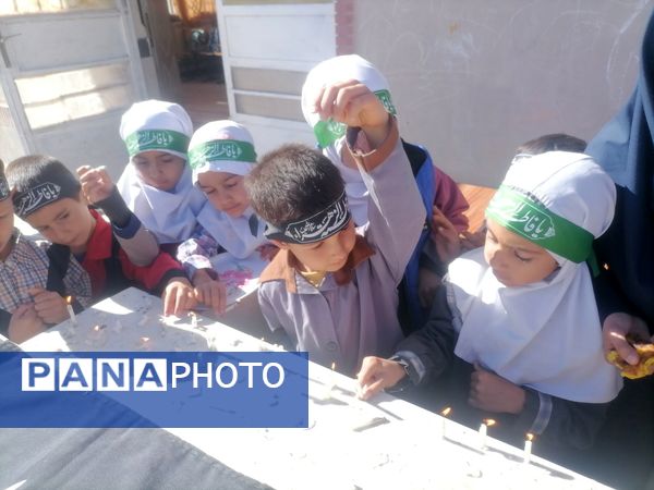 برپایی موکب دانش‌آموزی به‌مناسبت شهادت حضرت فاطمه(س)