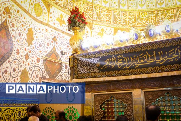 عزاداری رحلت پیامبر(ص) و شهادت امام حسن(ع) در صحن آستان مقدس سلطانعلی(ع) مشهداردهال کاشان