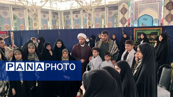 برگزاری اجتماع بزرگ حلقه صالحین در مصلی کرج 