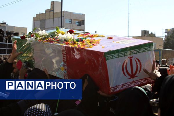 پیکر شهید گمنام، مهمان آسمانی شهرستان تربت‌جام