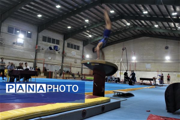 مسابقات انتخابی تیم ملی جوانان ژیمناستیک هنری در قم