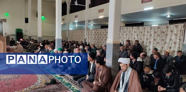 برگزاری نماز جمعه و جشن پیروزی مقاومت مردم غزه و جبهه مقاومت در شهر تیتکانلو 