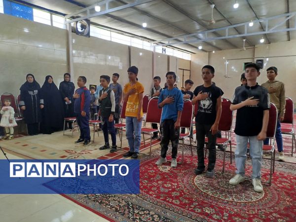 جشن فارغ‌التحصیلی  دانش‌آموزان پایه ششم دبستان شهید پسندیده  فدافن