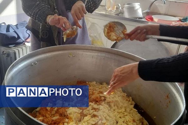 مراسم عزاداری در مدرسه بعثت ناحیه یک شهرری