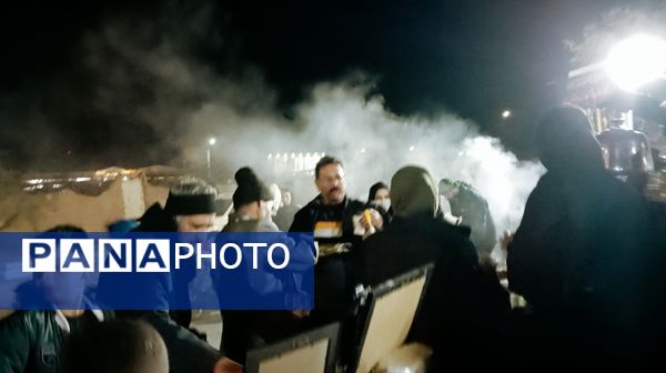 برپایی ایستگاه صلواتی در کاشمر