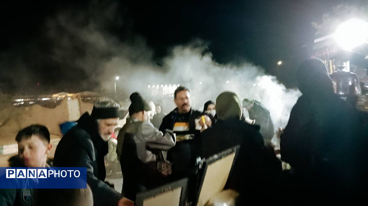 برپایی ایستگاه صلواتی در کاشمر