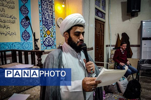 افتتاحیه اعتکاف دانش‌آموزی مسجد قمربنی هاشم باقرشهر 