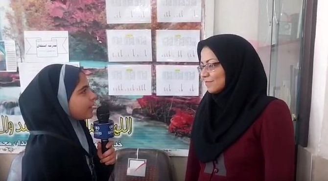 گرامیداشت مقام معلم در دبستان استقلال شهرضا
