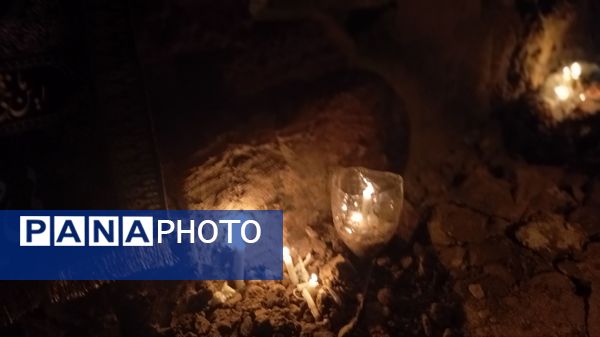 مراسم شام غریبان در شهر تیتکانلو