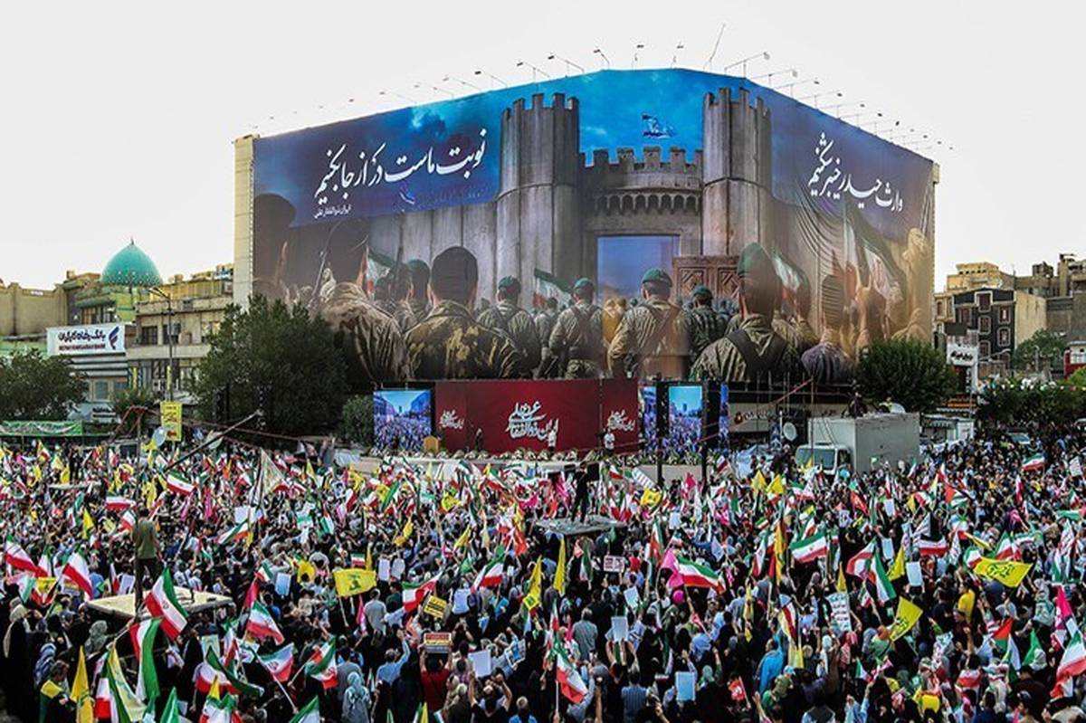 حضور ۳ میلیون نفر تهرانی در راهپیمایی غدیر
