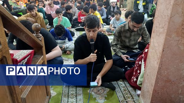 روز دوم اعتکاف پسران آشخانه 