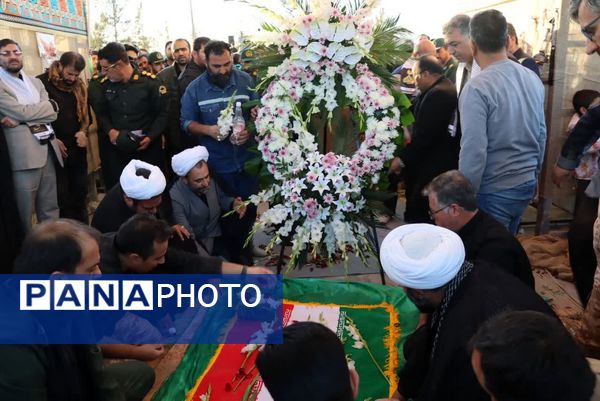 تشییع شهدای گمنام در جاجرم