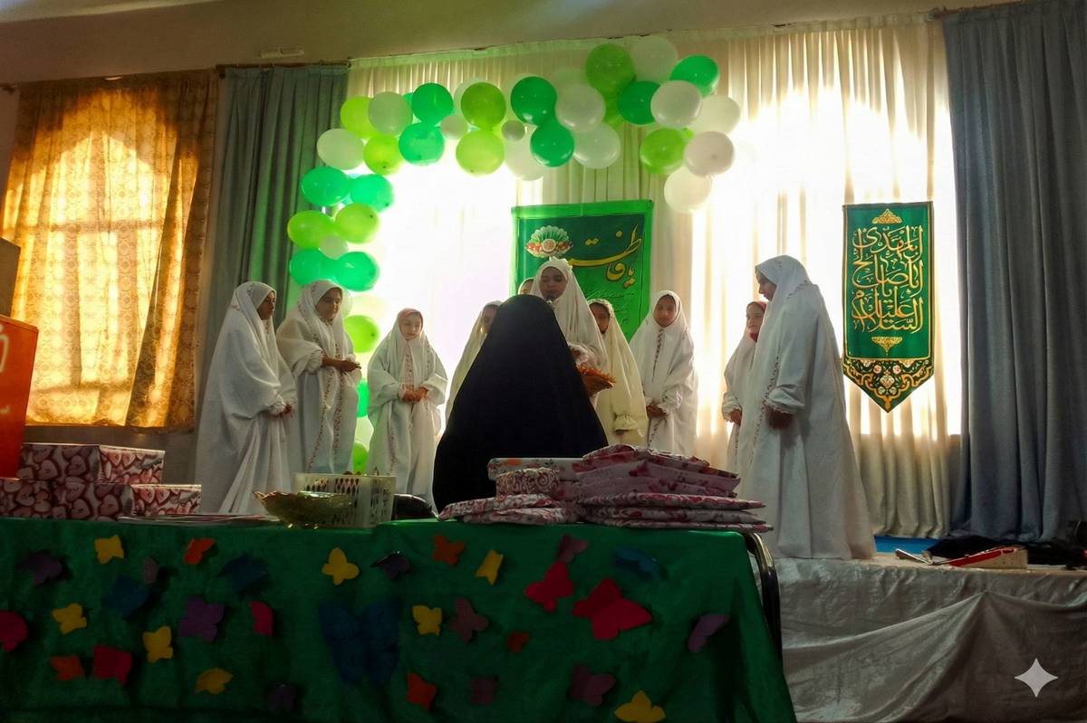 مراسم بزرگداشت مقام مادر در حسینیه روستای جوادیه برگزار شد