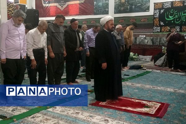 مراسم معنوی اعتکاف در مسجد اعظم حضرت ابوالفضل (ع) بهارستان دو