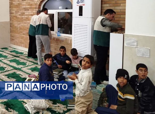غبار روبی مسجد خاتم النبیین بیرجند به مناسبت فرا رسیدن ماه رمضان 