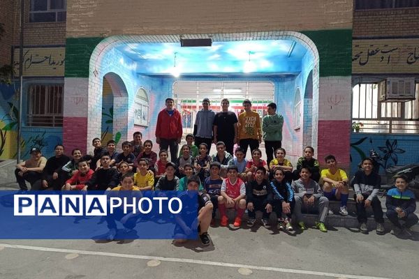 برگزاری اردوی درون مدرسه‌ای با عنوان «شبی در فرنو» در دبیرستان فرنو شهرستان قدس