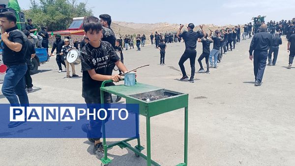 مراسم تاسوعای حسینی در آستانه سید سلطان فقیه‌الدین