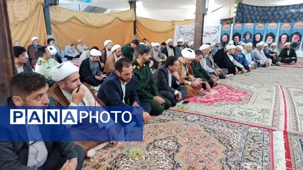  برگزاری همایش هفته وحدت در روستای درکش شهرستان سملقان