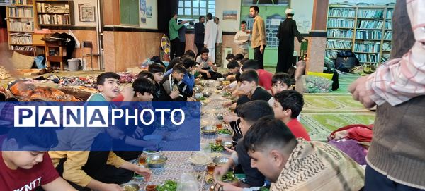 روز دوم اعتکاف پسران آشخانه 