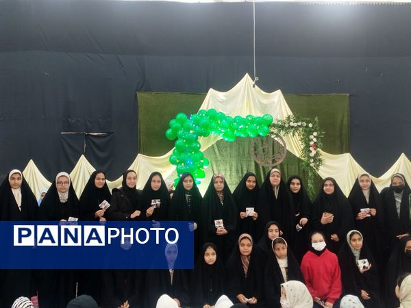 مراسم ولادت حضرت فاطمه زهرا در مهدیه صاحب زمان روستای دهنو شهرستان خلیل آباد