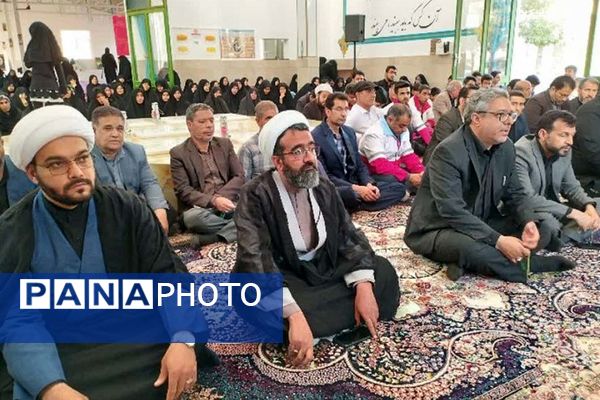 عزاداری سیدالشهدای خدمت «شهید آیت‌الله رئیسی» در کوهبنان