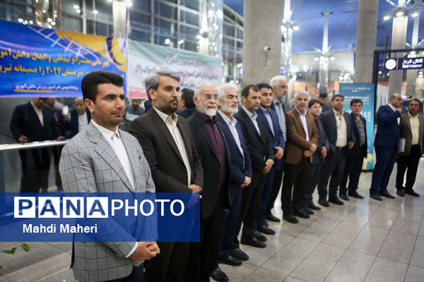 آیین استقبال از تیم‌ ملی والیبال دانش‌آموزی ایران