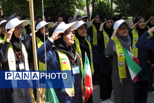 پایان پیش اردوی ملی پیشتازان دختر در کردستان