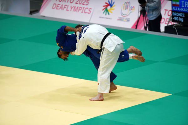 دومین مدال برنز جودو برای ایران در المپیک ناشنوایان