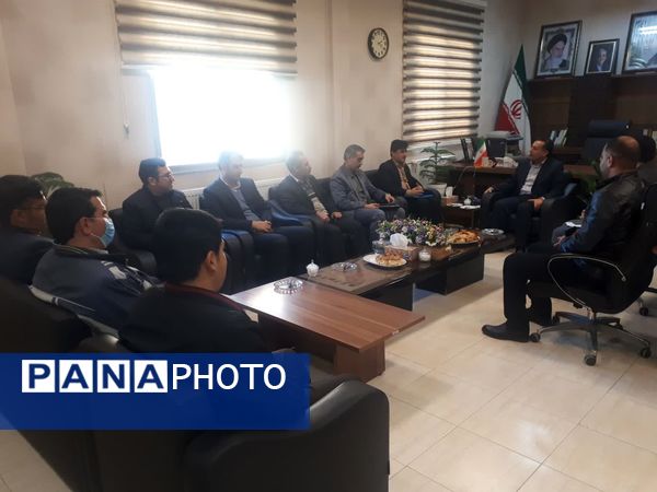 دیدار روسای ادارات با سرپرست فرمانداری شهرستان سملقان