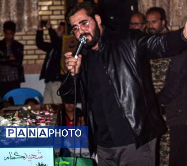 عطر پیکر مطهر شهید گمنام در جلگه رخ 