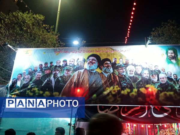 حال و هوای یکی از خیابان های مشهد در شب شهادت امام رضا (ع) 