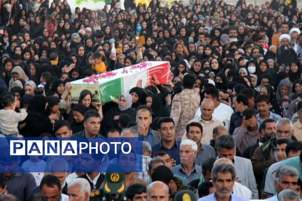 فاریاب در سوگ شهید گمنام