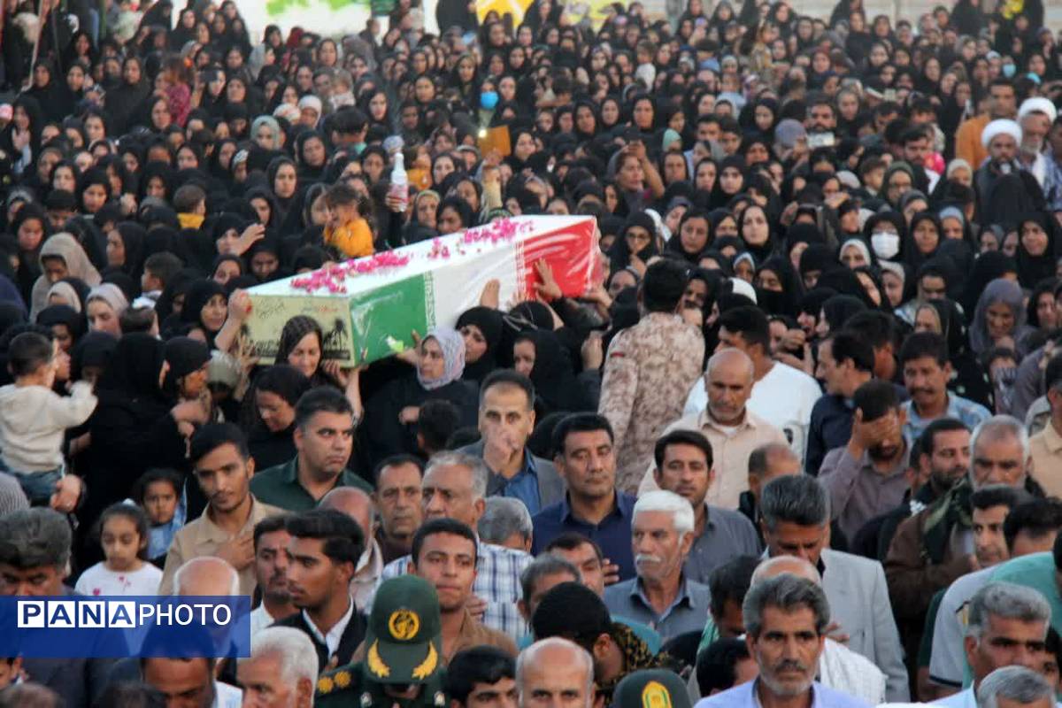 فاریاب در سوگ شهید گمنام