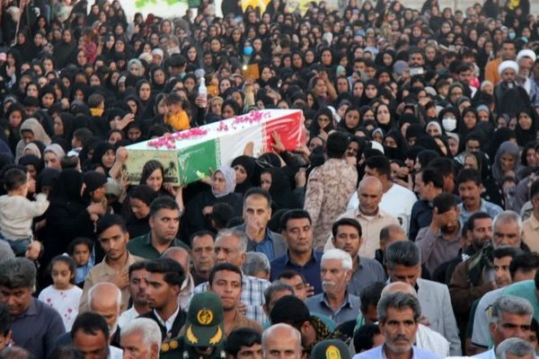 فاریاب در سوگ شهید گمنام