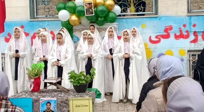 میلاد مادر امام حسین (ع) در دبستان توفیق رباط‌کریم
