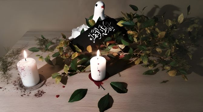 وداع امام علی(ع) با ماه مدینه