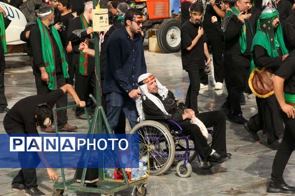 شور عزاداری عاشورای حسینی در قم