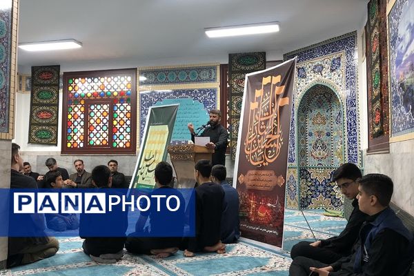 برگزاری سوگواره احلی من العسل در ناحیه دو شهرری 